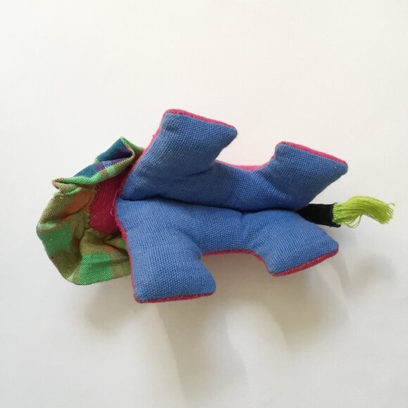 Colorful Lion Color Block Stuff Animal Plushy - Picture 4 of 4